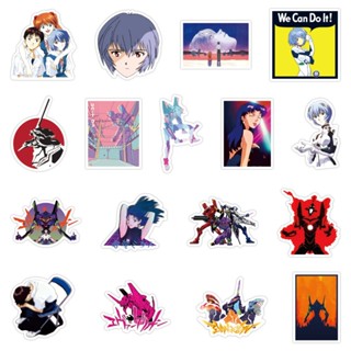 อีวานเกเลียน มหาสงครามวันพิพากษา NGE EVA 新世紀エヴァンゲリオン อายานามิเรย์ sticker สติกเกอร์กันน้ำรูปแบบที่แตกต่างกัน, 50 ชิ้น