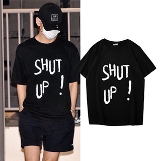 เสื้อยืด SHUT UP! แบบ วี BTS ของแท้นำเข้าจากเกาหลี