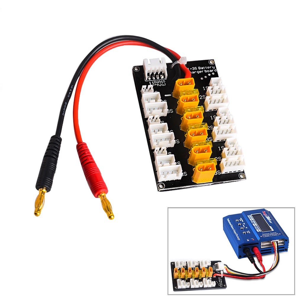 บอร์ดชาร์จ XT30 1S-3S คุณภาพสูง สําหรับแบตเตอรี่เฮลิคอปเตอร์บังคับ IMAX B6