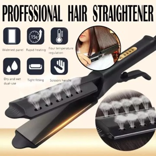 (สินค้าพร้อมส่ง ร้านค้าในไทย!) เครื่องหนีบผม hair straightener ร้อนเร็วที่หนีบผม เครื่องรีดผม ที่ม้วนผม เครื่องหนีบผมตรง