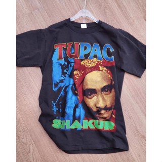 เสื้อยืดผ้าฟอก ลาย TUPAC