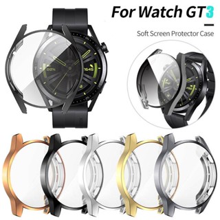 เคสกันรอยหน้าจอ Tpu นิ่ม น้ําหนักเบา กันรอยขีดข่วน สําหรับ Huawei Watch 3 Pro 46 มม. 48 มม. GT2 GT3 Pro GT Runner 46 มม. 42 มม.