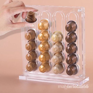 ที่เก็บแคปซูลกาแฟ ชั้นวางแคปซูลกาแฟ 48ชิ้น Stand Kitchen Capsule Storage Rack มีพร้อมส่ง