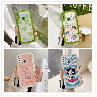 เคส vivo y11 เคสโทรศัพท์มือถือ tpu ลายหยักน่ารัก สําหรับ vivo y11 u10 y12 y15 y17