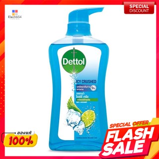 เดทตอล เจลอาบน้ำแอนตี้แบคทีเรีย สูตรไอซ์ซี่ ครัช 500 มล.Dettol Antibacterial Shower Gel Icey Crush Formula 500 ml.