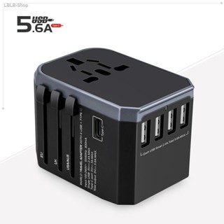 【Special offer】○☼Universal Travel Adpater Worldwide International Plug Adapter Wall Charger Type C