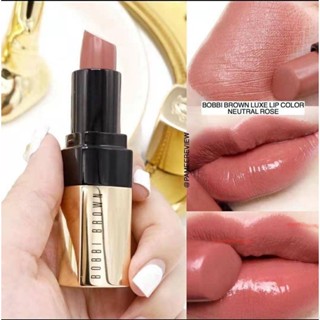 ไม่มีกล่อง Bobbi Brown Luxe Lip Color 2.5g #Neutral Rose