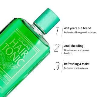 YANAGIYA Hair Tonic (Mint) 360ml ยานะจิยะ โทนิค บำรุงผม ป้องกันปัญหาผมบาง ผมร่วง