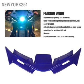 Newyork251 ปีกแฟริ่งหน้า Abs กันสึกหรอ แบบเปลี่ยน สําหรับรถจักรยานยนต์ Yzf R15 V4 2022