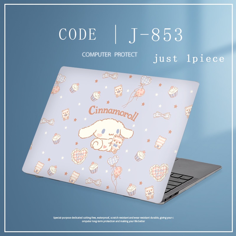 สติกเกอร์ ลาย Cinnamoroll Marbel หลากสีสัน สําหรับตกแต่งแล็ปท็อป DELL Precision 7720 Inspiron G7 7588 G3 3779 1 ชิ้น