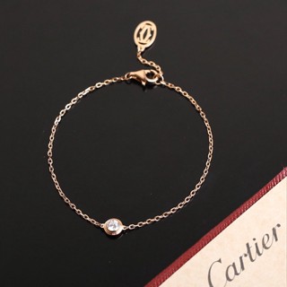 พรี​ ราคา2400 Cartier Diamants L e gers เพชร​ สร้อยข้อมือ