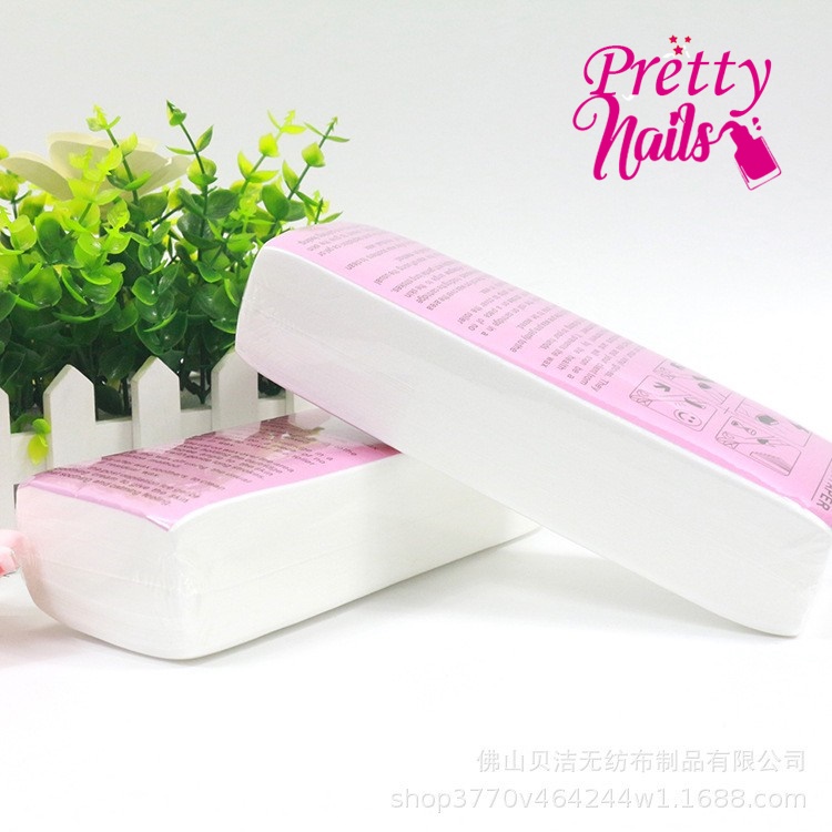 ผ้าแว็กซ์ขน กระดาษแว็กซ์กำจัดขน 50-100 แผ่น/ห่อ Wax พร้อมส่ง