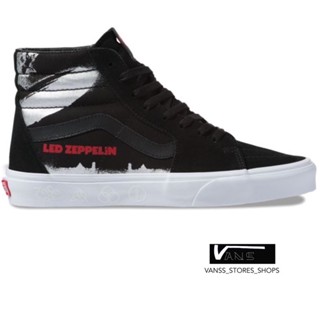 VANS SK8 HI ZEPPELIN BLACK SNEAKERS สินค้ามีประกันแท้