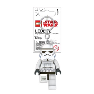 LEGO พวงกุญแจ ไฟฉาย เลโก้ มินิฟิกเกอร์ สตาร์วอร์ส สตอร์มทรูปเปอร์ Star Wars Stormtrooper Key Light ลิขสิทธิ์แท้