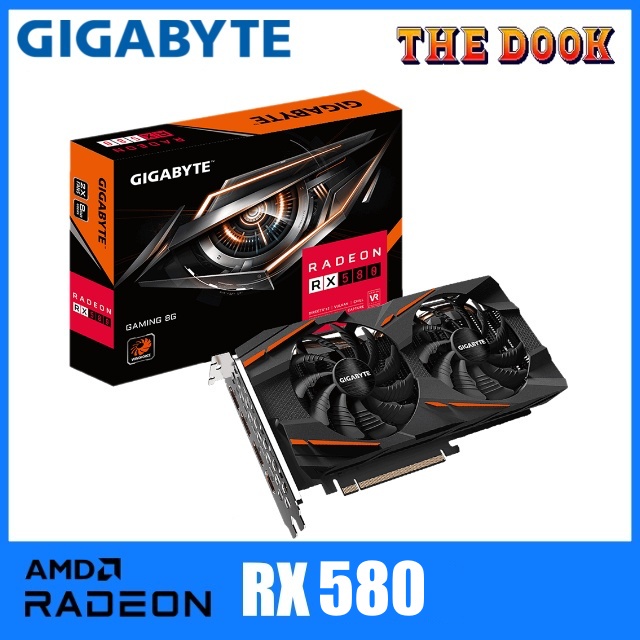 การ์ดจอ GIGABYTE RX 580 8GB Gaming 🔥 มือสอง🔥