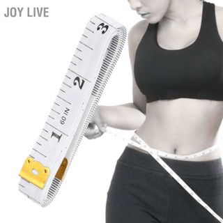 [คลังสินค้าใส]Joy Live สายวัด //สายวัดตัวแบบพกพา/เทปวัด พลาสติก Pvc แบบนิ่ม 150 ซม. 60 นิ้ว สําหรับวัดหน้าอก รอบเอว