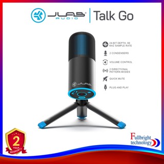 JLab Talk Go USB Microphone ไมโครโฟนคอนเดนเซอร์ สำหรับอัดเสียง คุณภาพระดับ Professional รับประกันศูนย์ไทย 2 ปี