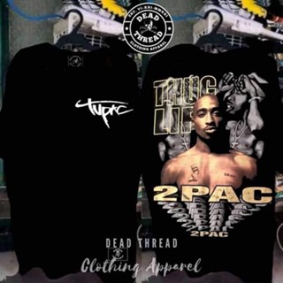 เสื้อยืดแขนสั้นสําหรับผู้ชาย pac Shakur เวสต์โคสต์ฮิปฮอปแร็พแขนสั้นสําหรับผู้ชายเสื้อทีมลัคกี้  |5!