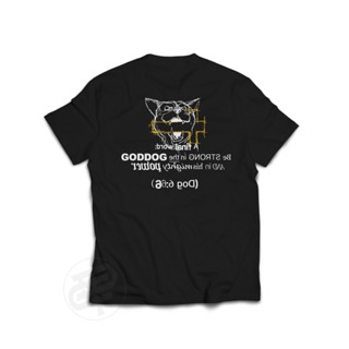 Goddog T-shirt Men Women Combed Cotton 30sเสื้อยืด