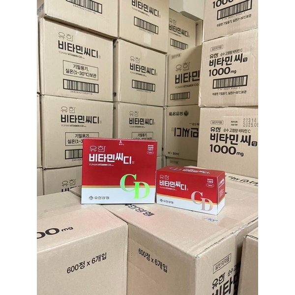 Yuhan Vitamin C+D 120 เม็ด