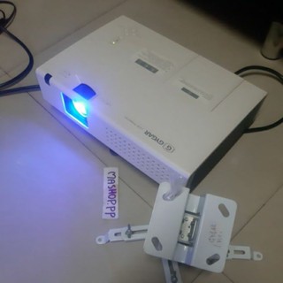 PROJECTOR GYGAR LM23มือสอง มีตำหนิ ภาพซ้อน/เลื่อม สีของภาพไม่สวย มี HDMI ไม่มีรีโมท/โปรเจคเตอร์ไจก้ามือสอง/หลอดใช้ไป 320