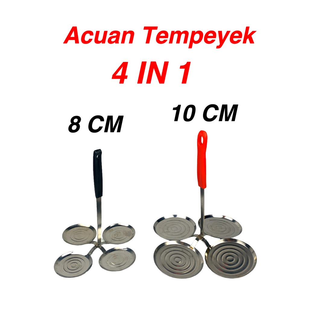 4 in 1 Tempeh แม่พิมพ์เค้ก Rempeyek เค้ก Peyek แม่พิมพ์ Tempeh Mold