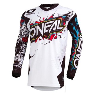 เสื้อกีฬาแขนสั้น ลายทีมแข่งรถจักรยานยนต์วิบาก Downhill เกรด AAA สําหรับผู้ชาย สินค้าพร้อมส่ง