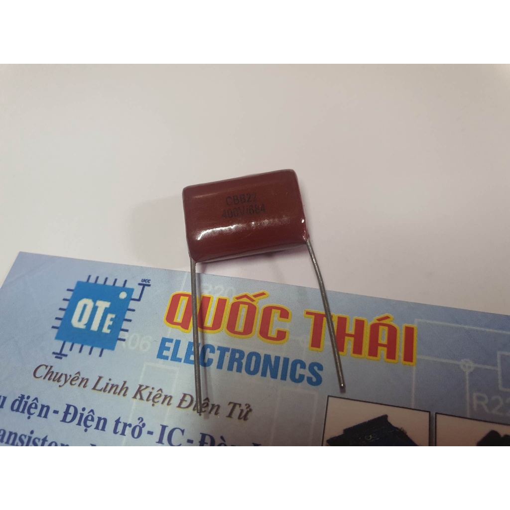 คอมโบตัวเก็บประจุลูกอมสีแดง 5 ชิ้น 684J/400v