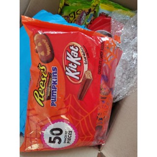 พร้อม​ส่ง​ ช๊อคโกแลต​ kitkat+reesesแบ่งขาย​5ชิ้น