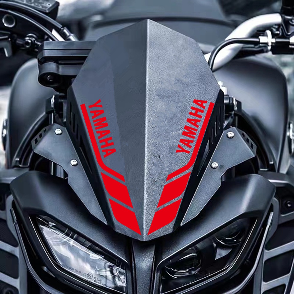 สติกเกอร์สะท้อนแสง ติดด้านข้าง สําหรับตกแต่งรถจักรยานยนต์ YAMAHA XMAX Mio 125i MT-03 GT125 R15 R3 125ZR