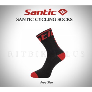 ถุงเท้า Santic Cycling Socks  GB18401 ถุงเท้าใส่ปั่นจักรยาน ระบายอากาศได้ดี นุ่มสบาย