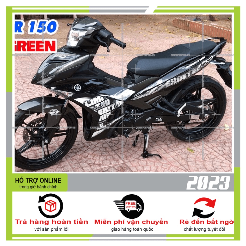 สติ๊กเกอร์ REMOVABLE EXCITER 150 LIMITED EDITION 2023