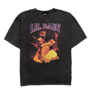 HOMEBOY เสื้อยืดผู้ชายลาย LILBABY