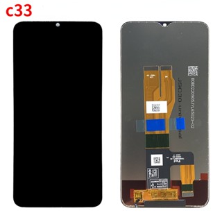 ชุดประกอบหน้าจอสัมผัสดิจิทัล LCD สําหรับ Realme C30F C30S C33 Narzo 50i Prime RMX3624