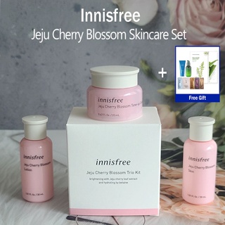 [Innisfree] Jeju Cherry Blossom Tone-up ครีมบํารุงผิว 20 มล. ผิว 30 มล. โลชั่น 30 มล. ผลิตภัณฑ์ดูแลผิวเกาหลี ผลิตในเกาหลี ท่องเที่ยว