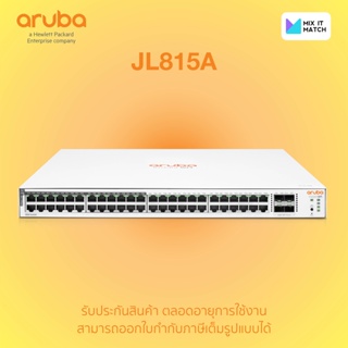 Aruba Instant On 1830 48G 4SFP 370W (24 x 10/100/1000, 24 x 10/100/1000 PoE+, 4 x SFP) Switch (JL815A)