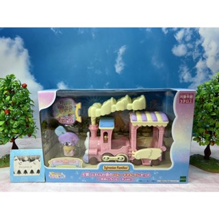 Sylvanian Families Kirakira Lottery A Prize Fluffy Cloud Parade Train Limited Family mart ซิลวาเนียน รถไฟ พาเรด ลิมิเต็ด