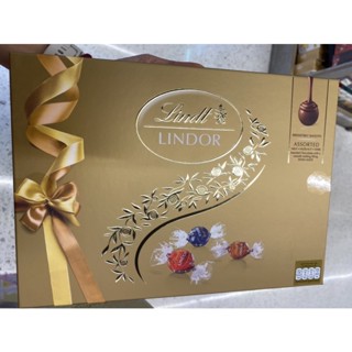 Lindt Lindor Assorted 168 G. ช็อกโกแลต รวมรส สอดไส้ ทรัฟเฟิล ( ลินด์ ลินเดอร์ แอสซอทเต็ด )