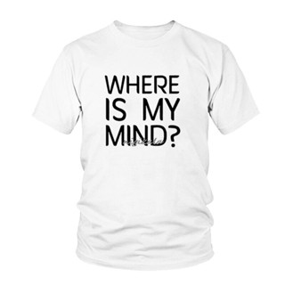 Where Is My Mind Pixies fans T-shirt Fashion Women Tops tumblr  Summer Hipster Women Female T-shirt Music Tops Tees tsh