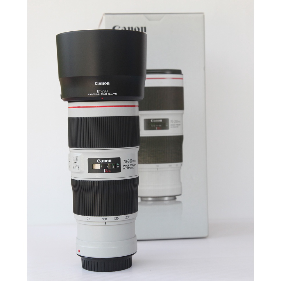 70-200 f/4L IS II USM อดีตประกันร้าน (คอลลาร์เทียบ)