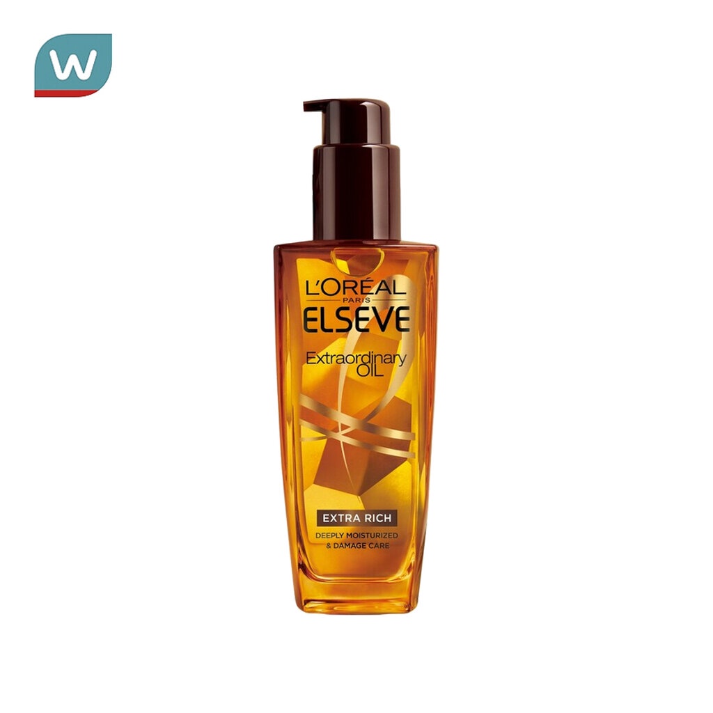 L'Oreal ลอรีอัล ปารีส เอลแซฟ เอ็กซ์ตรอว์ดินารี่ ออยล์ เอ็กซ์ตร้า ริช 100 มล.