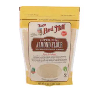 Bob Red Mill Almond Flour 453g.บ๊อบเรดมิลล์แป้งเมล็ดอัลมอนด์ 453กรัม แป้งทำขนม อาหาร วัตถุดิบ วีแกน