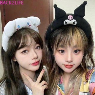 Back2life ผู้หญิงที่คาดผมสําหรับสาวหวานคุโรมิเมโลดี้การ์ตูนซินนาม่อนโรลที่คาดผมสไตล์เกาหลี