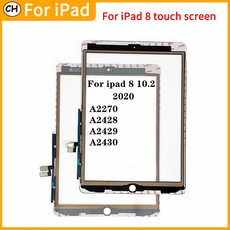 หน้าจอสัมผัสดิจิทัล LCD แบบเปลี่ยน สําหรับ iPad 8 8th 10.2 2020 A2270 A2428 A2429 A2430
