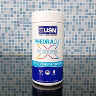 USN PHEDRACUT X WATER nutural diuretic (90capsules)ลดไขมันลดการบวมน้ำ