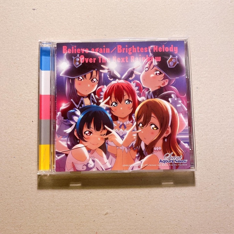 CD เพลง Anime - Aqours- Saint Aqours Snow - Believe Again/ Brightest Melody/ Over the next rainbow