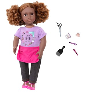 Our Generation HAIR STYLIST ACTIVITY DOLL, ASHANTI AA BD31336