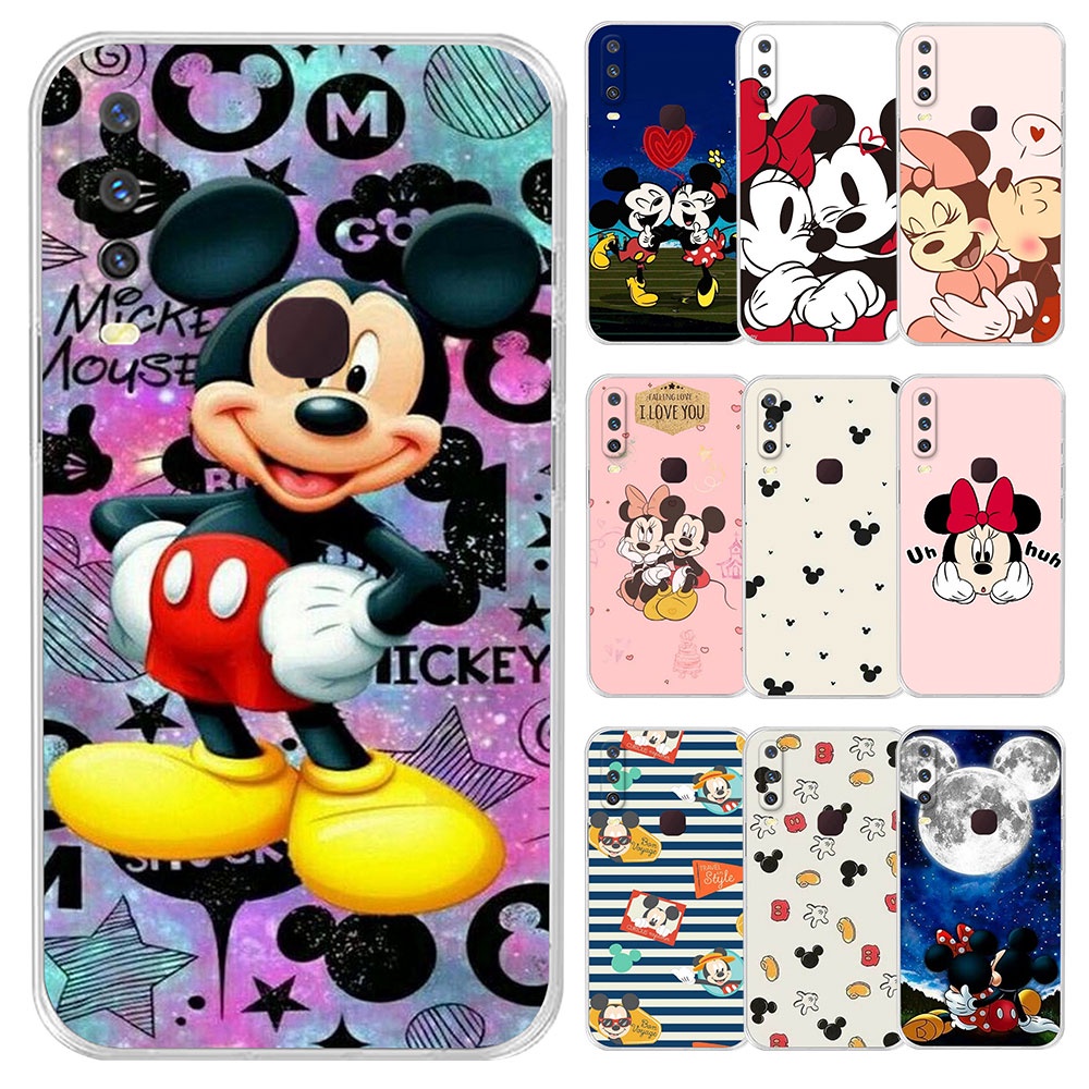 VIVO Y11 Y12 Y15 Y17 Y19 Y20 V9 Y85 Y89 I68H5 Disney Mickey Mouse Soft Silicone TPU Casing เคสโทรศัพ