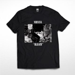 เสื้อยืด พิมพ์ลาย Nirvana Bleach BAND สไตล์ร็อค สําหรับผู้ชาย และผู้หญิง