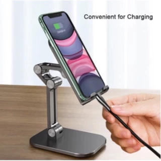 ที่วางแท็บเล็ตขาตั้งโทรศัพท์มือถือ F18 Folding Holder รุ่นใหม่ พับเก็บได้ ยืด-หดได้ ใช้กับมือถือทุกรุ่น